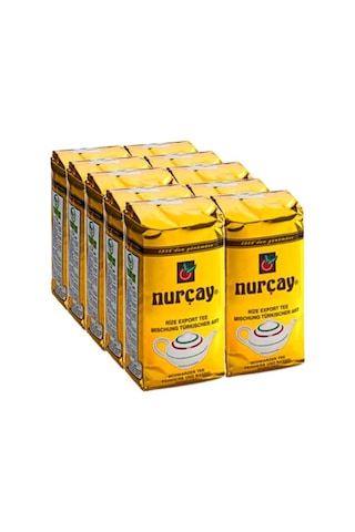 Nurçay Export Siyah Çay 10 x 500 G