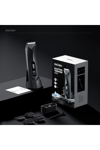 Enchen Spark 2 Led Işıklı Şarjlı Çok Fonksiyonlu Saç Ve Tıraş Makinesi