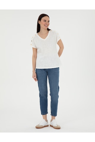 Pierre Cardin Kadın Açık Mavi Pantolon Jean 50301240-vr003 Açık Mavi