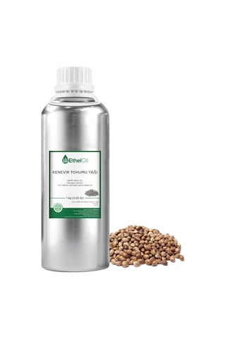 Etheloil Kenevir Tohumu Sabit Yağı 1 KG