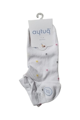 Moda Dua Aytuğ 33290 Kadın Modal Patik Çorap Çok Renkli