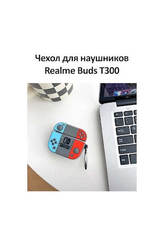 Dzen-store Realme Buds T300 Kulaklık Kılıfı 301154015 Gri