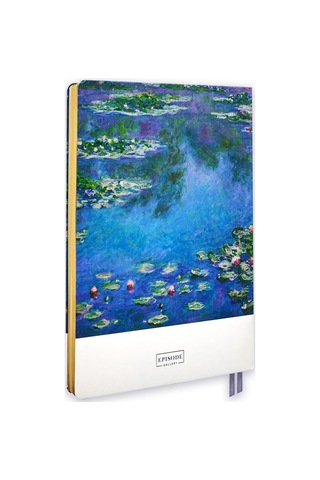 Episode Ciltli Gallery Xl 88 Yp. Defter - Monet Water Lilies Çok Renkli