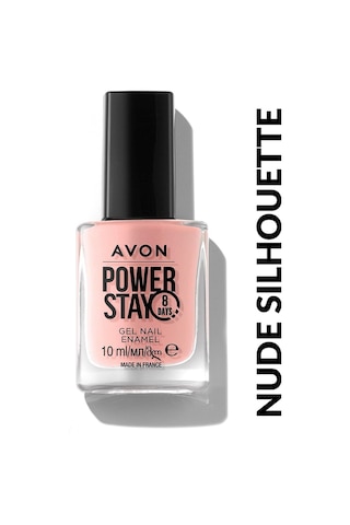 Avon Power Stay Jel Oje Nude Silhouette 10 ML