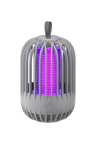 Teltree Usb Girişli Gri Evcil Mus Derici Lambası - 365nm Mor Işık, Turbo Emme Ve Yüksek Gerilimle Fiziksel Mus Öldürücü