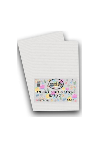 Oluklu Mukavva Renkli 50X70 2 Adet Artlantis Renkli Oluklu Mukavv