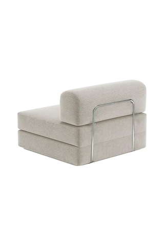 Modüler Legom Tekli Koltuk Krem