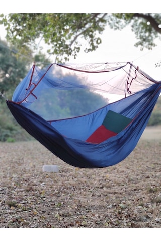 Camp And Map Cibinlikli Hamak 175 Kg Taşıma - Mavi Mavi