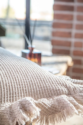 Ecocotton Dina Bej Çift Kişilik %100 Organik Pamuk Pike/yatak Örtüsü Bej