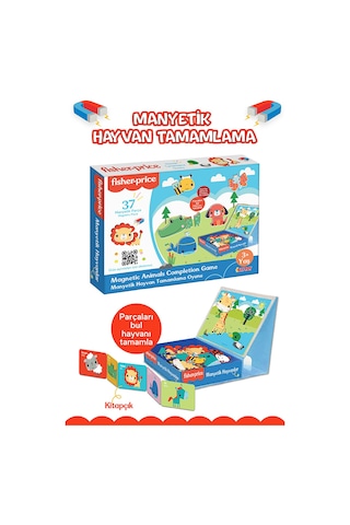 Fisher-price Fisher Price Manyetik Tablet Hayvan Tamamlama Dıy-fp2878