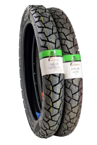 Maruti Tyres 275-18 Ve 300-18 Tl Dubleks Motosiklet Lastiği