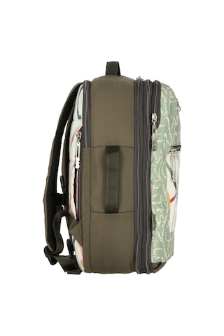 Anekke Viaje Kadın Sırt Çantası 39 Cm Laptop Bölmeli, Genişletilebilir Ve Trolley Uyumlu Çok Renkli
