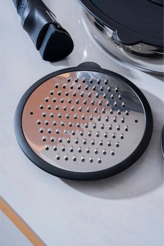 Acar Mars 12 Parça Çelik Tencere Seti Krt-08620 Siyah