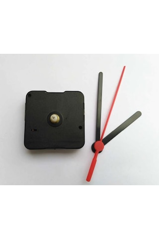 Duvar Saati Mekanizması Saniye Akrep Yelkovan & Pil