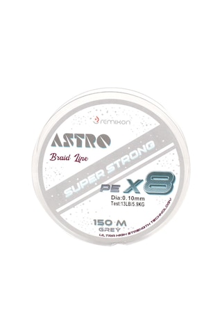 Remıxon Astro 8x 150m Grey İp Misina - 0.06mm 0.10 MM