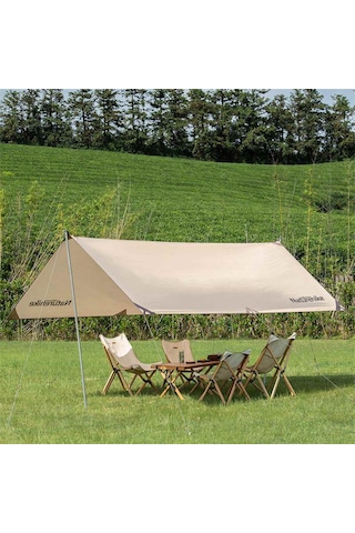 Naturehike Direkli Canopy Tente 300x500cm Kahverengi