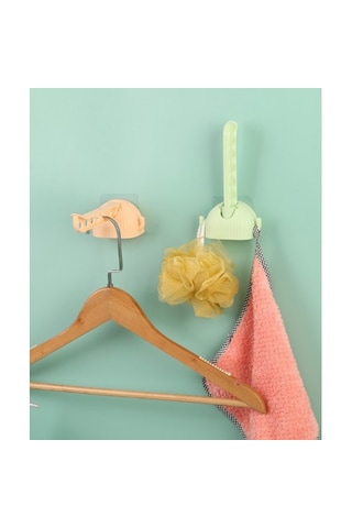 Portatif Kendinden Yapışkanlı Askı Mc-737 Ev Düzenleyicisi Renkli