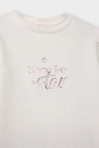 Defacto Kız Bebek 2li Takım Baskılı Sweatshirt Süet Pantolon G5713a525wnpn324 Pembe-pn324