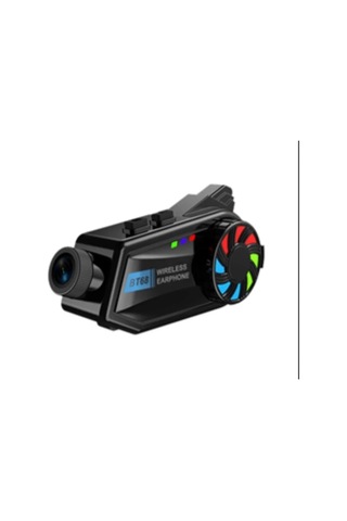 Hubrendy Kargo Bt68 Motosiklet Kask Bluetooth Kulaklık 1080p Kamera Ses Kontrolü Video Kayıt Özellik