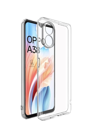 Oppo A38 İle Uyumlu Telefon Kılıfı Ve 5d Tam Kaplayan Cam Ekran Koruyucu