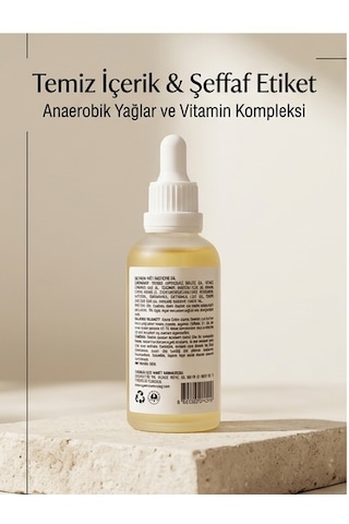 Moonvera Beauty Hint & Argan Yağlı Besleyici Ve Parlatıcı Saç Bakım Yağı 50 Ml