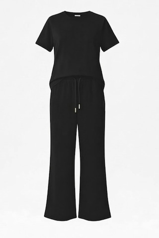 Feg Store Yumuşak Dokulu Siyah Alt Üst Comfort Kadın Takım