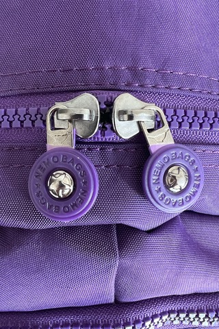 Nemo Group Sırt Çantası Mor Krinkıl Kumaş Suya Dayanıklı Mor