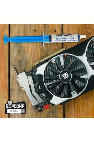 Ropcomp Gpufanoil Gpu Ekran Kartı Fan Mili Yağı Gp5
