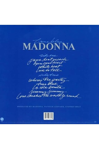 Madonna - True Blue Plak