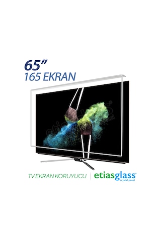 Etiasglass 65" 165 Ekran Tv Ekran Koruyucu / 3 MM Koruma Paneli