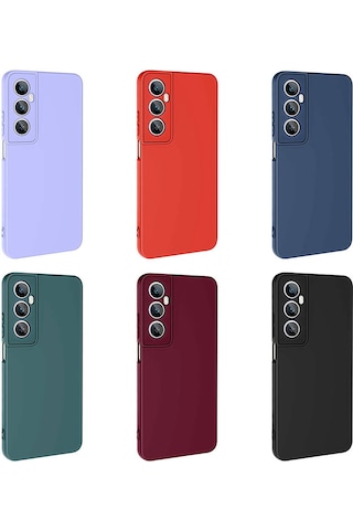 Zore Realme C65 4g Kılıf Msra Mara Lansman Kapak-siyah Siyah