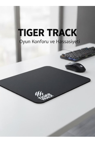 Tıger Track Gaming Mouse Pad 35x28 Cm Pürüzsüz Yüzey, Profesyonel Oyun Deneyimi