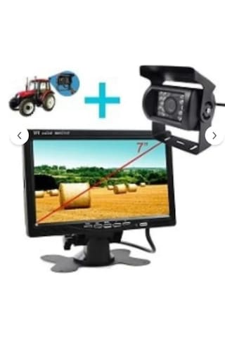 Foxus Audiomax 7 Inç Lcd Monitör Güvenlik Geri Vites Kamerası 2017 Uyumlu Geniş Açı Özellikleri