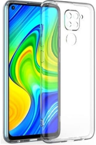 Xiaomi Redmi Note 9 İle Uyumlu Kılıf Şeffaf Kamera Korumalı Esnek Silikon Telefon Kılıfı Kapak