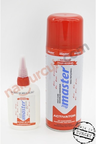 Master 2K Aktivatörlü Hızlı Yapıştırıcı 400 Ml