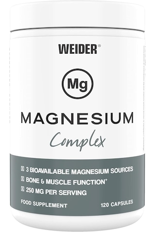 Weider Magnesium, Zma Complex 120 Caps Aromasız