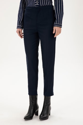 U.S. Polo Assn. Kadın Lacivert Carrot High Waist Fit Kanvas Pantolon 50298545-VR033