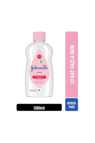 Johnson's Baby Nemlendirici Bebek Yağı 200 ML