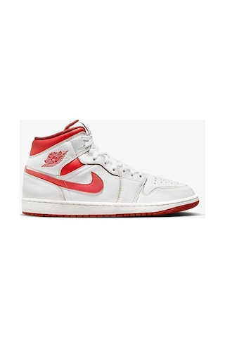 Nike Air Jordan 1 Mid Se Erkek Sneaker Beyaz Beyaz