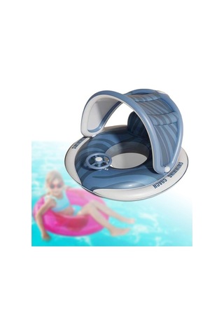 Ganzhoushop Bebek Yüzme Havuzu, Mavi Küvet Suntek Yüzer Aksesuarları Mp Mavi