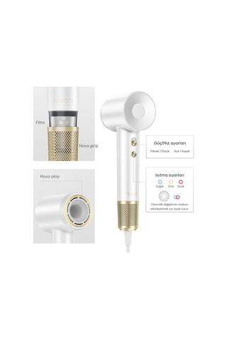 Laifen Swift Premium Saç Kurutma Makinesi- Golden White