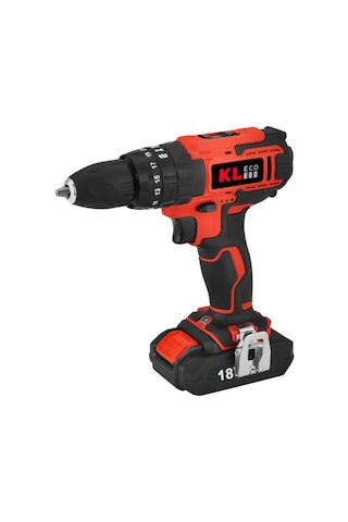 Kleco KE18DM-15 18V 1.5 Ah Li-ion Tek Akülü Darbeli Matkap Vidalama