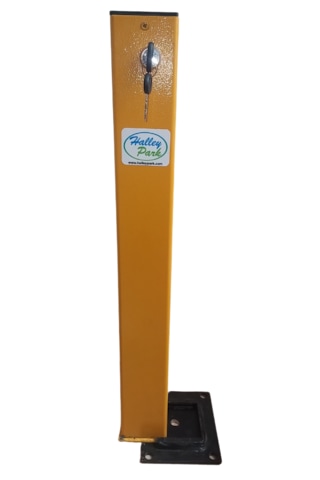 Otopark Direği-üsten Kiltli Kızaklı Demir Direk-6mm -70x70cm