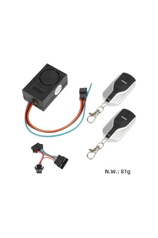 Padalink Elektrikli Scooter Alarmı - Titreşim Uyarılı, Uzaktan Kumandalı, Anahtarsız Çalıştırma, 100m Menzil 2 Kumanda Dahil