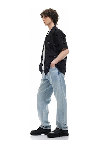 Koton Normal Bel Cep Detaylı Pamuklu Vintage Straight Fit Jean Pantolon Açık İndigo 5sam40108nd Açık İndigo