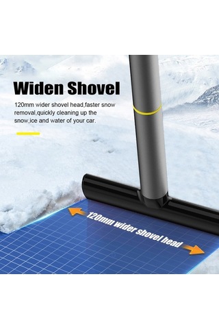 Besthome1 Çift Taraflı Alüminyum Buz Ve Lastik Temizleyici, Kar Yol Kazıyıcı