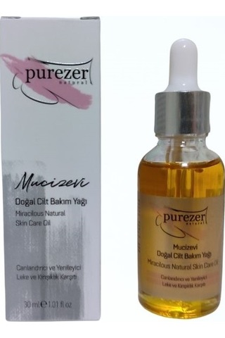Purezer Natural Doğal Mucizevi Cilt Bakım Yağı 30 ML