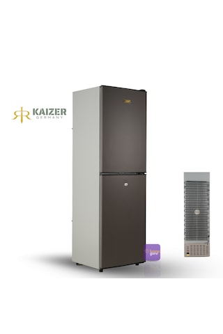 Kaizer Germany 240 Buzdolabı Alttan Buzluk - Antrasit 12 Volt / 24 Volt