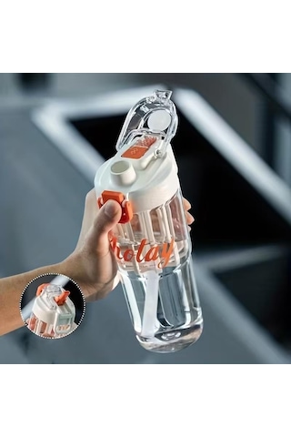 Shotay Class Tritan Bardak Matara 950ml Beyaz Beyaz