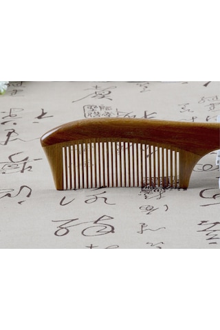 Suofeng Doğal Sandal Ağacı El Yapımı Ahşap Tarak - Kadınlar İçin Organik Hoş Kokulu Saç Bakımı Ve Hediye